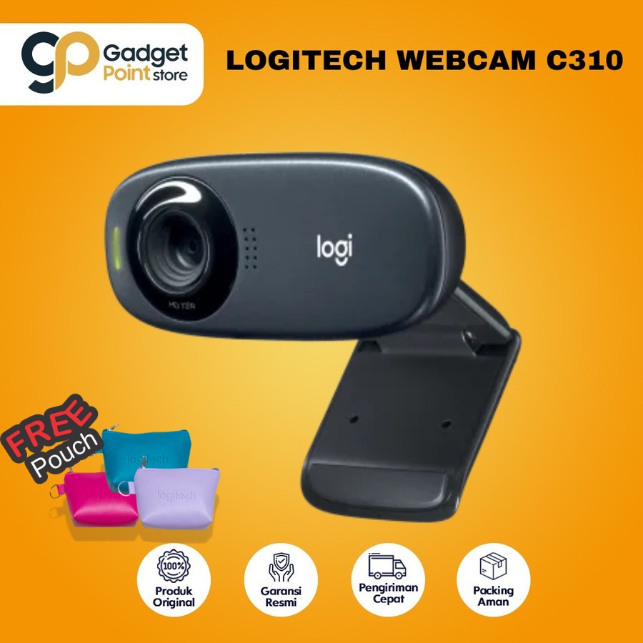 Webcam | Camera Logitech C310 I 720P Camera With Auto Focus - Garansi 2 Tahun