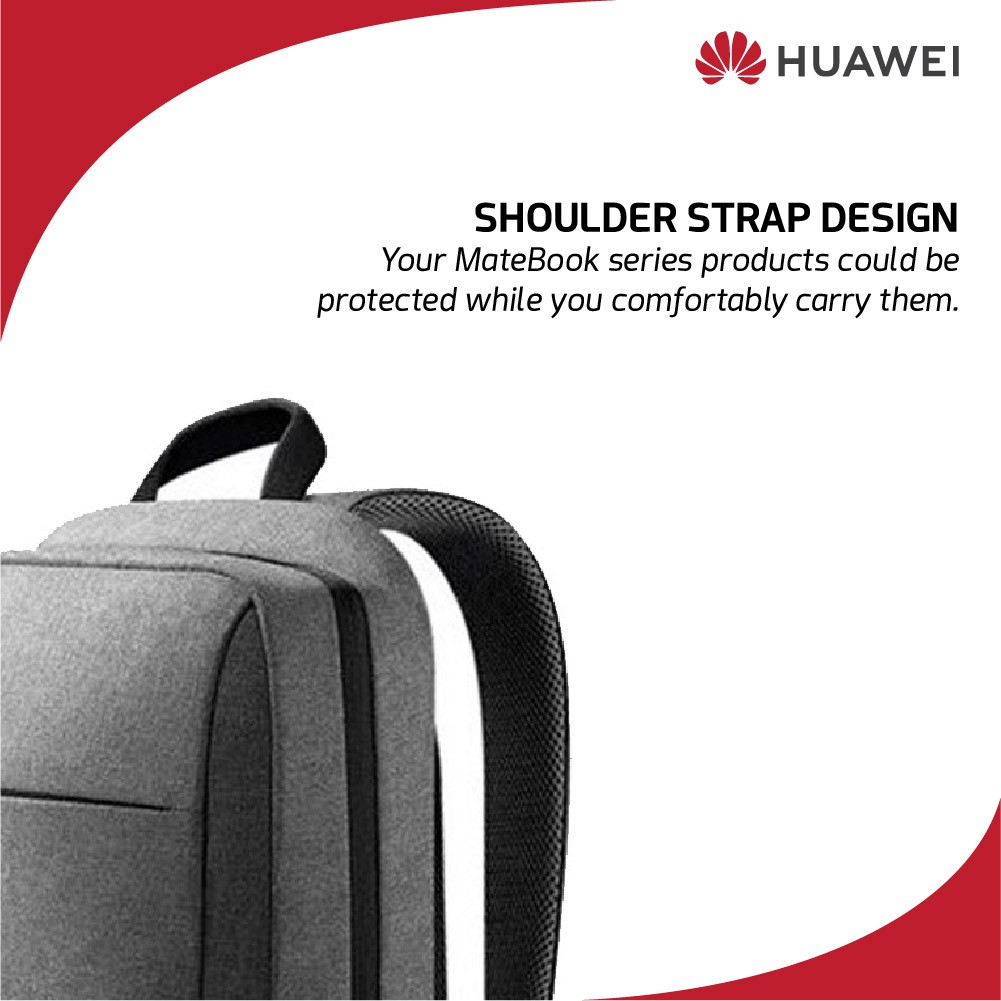 Backpack Bag Huawei Matebook Tas Kerja dan Laptop 16inch  Back Pack Universal - Original