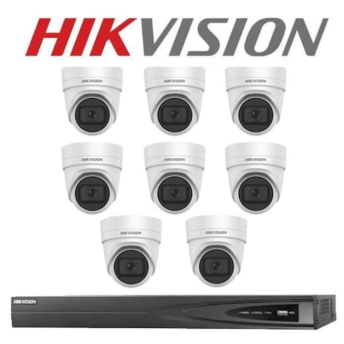 PAKET CCTV HIKVISION 8Channel 2MP Resmi