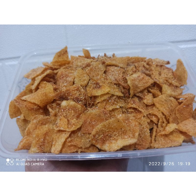 

Keripik Kentang Ebi Berkualitas Asli Homemade Crispy Tanpa Pengawet Produksi Fresh dan Higenis