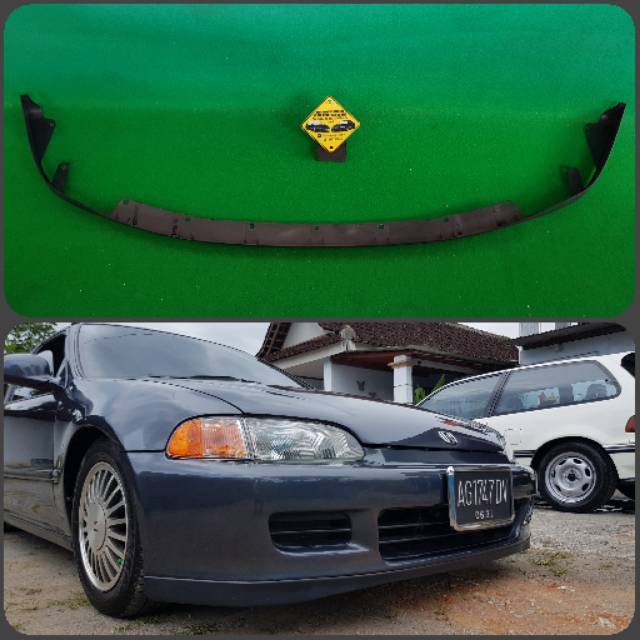 Jual Front Lip Lips Bumper Depan Oem Honda Civic Eg Estilo Shopee Indonesia