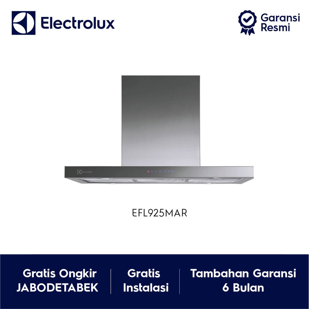 

Electrolux Penghisap Asap Dapur EFL925MAR Island Hood 90cm