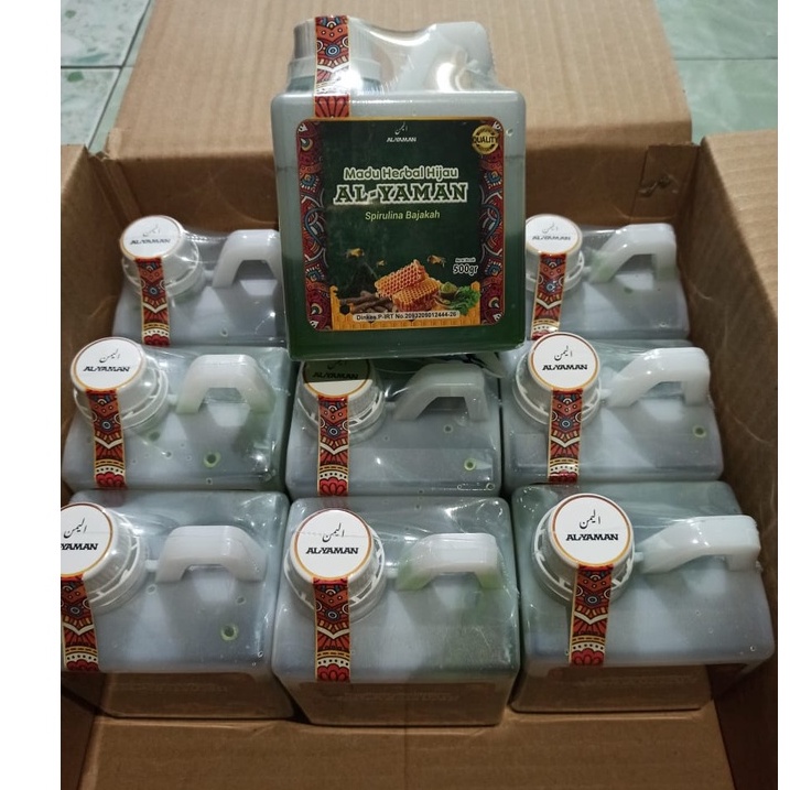 Madu herbal Hijau Al Yaman Paket Reseller Jual Lagi