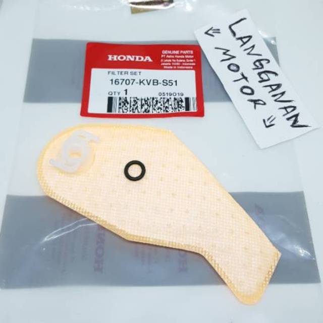 BUSA FILTER SARINGAN BENSIN FUEL PUMP TANGKI TANK BEAT ESP SUPRA GTR SCOOPY INJEKSI Ori 100%