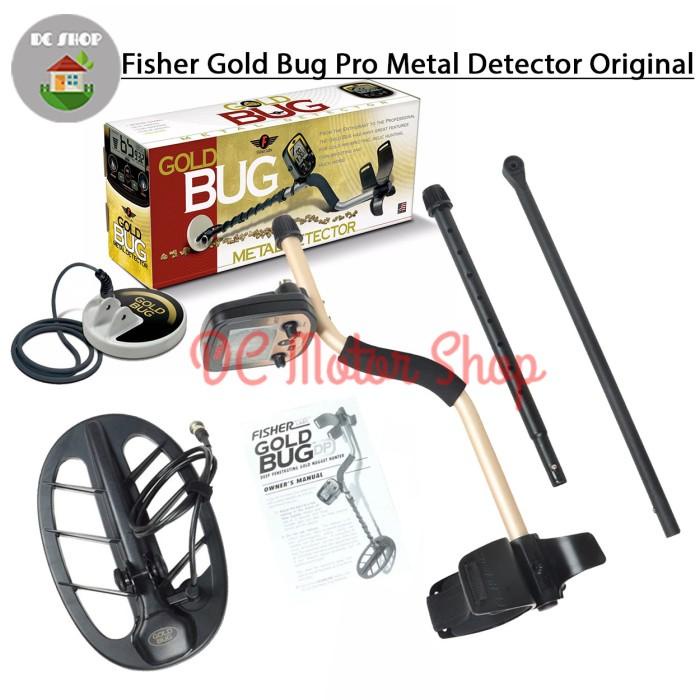 FISHER Gold Bug Pro Gold Silver Metal Detektor Detector Emas Logam ORI