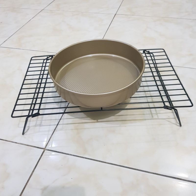 cooling rack 3 susun 40x25cm rak mendinginkan kue cake roti 3 tingkat