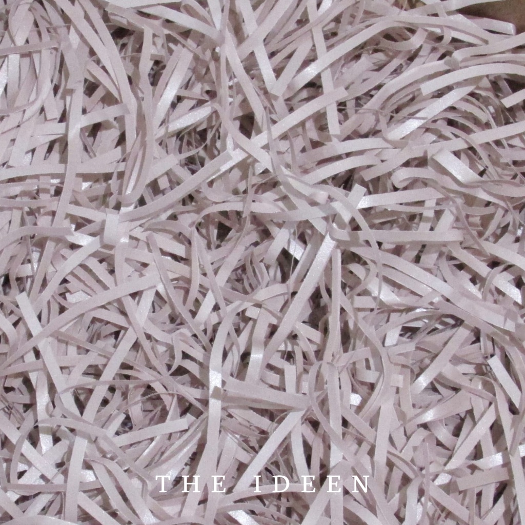 THE IDEEN - SHREDDED PAPER 30 GRAM |WARNA-WARNI | KERTAS CACAH POTONG KUALITAS PREMIUM | STRIP SERUT WARNA-WARNI ISIAN BOX HAMPERS PACKING PINK BIRU HIJAU