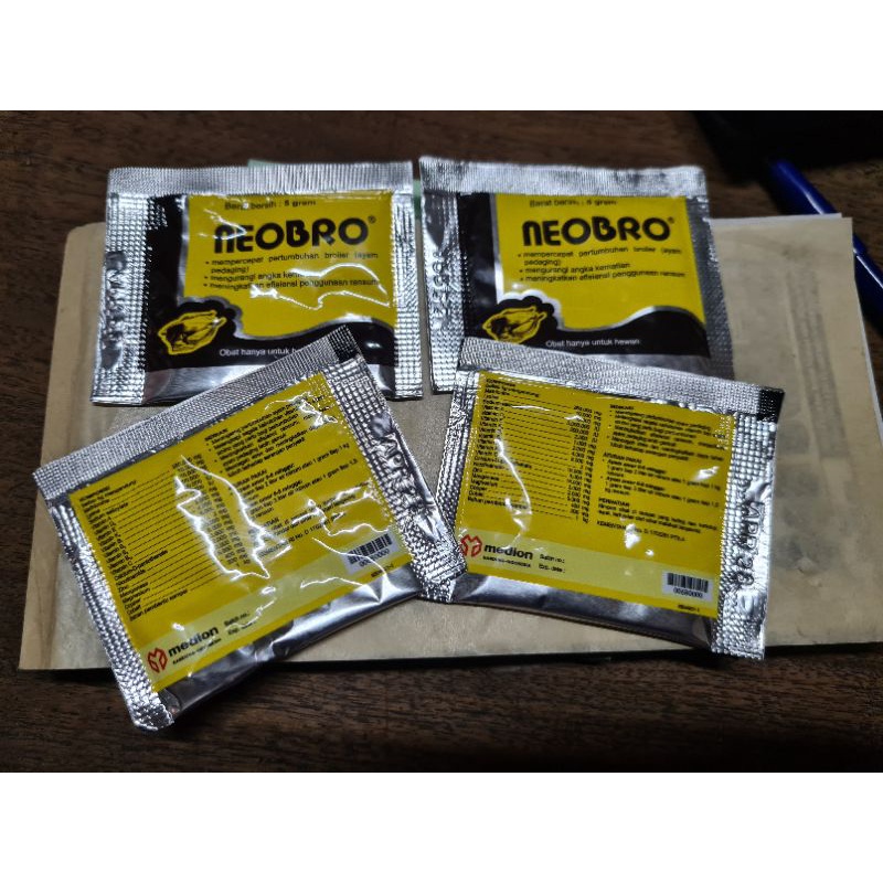 neobro 4bks=20gr obat vitamin burung ayam nafsu makan gemuk bebek cpt besar bobot asli ori murah