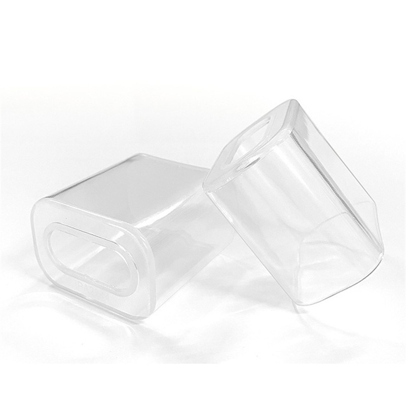 Cover Pelindung Kepala Kabel Data Charger 18W 20W Bahan Silikon Transparan Anti Jatuh 18W / 20W