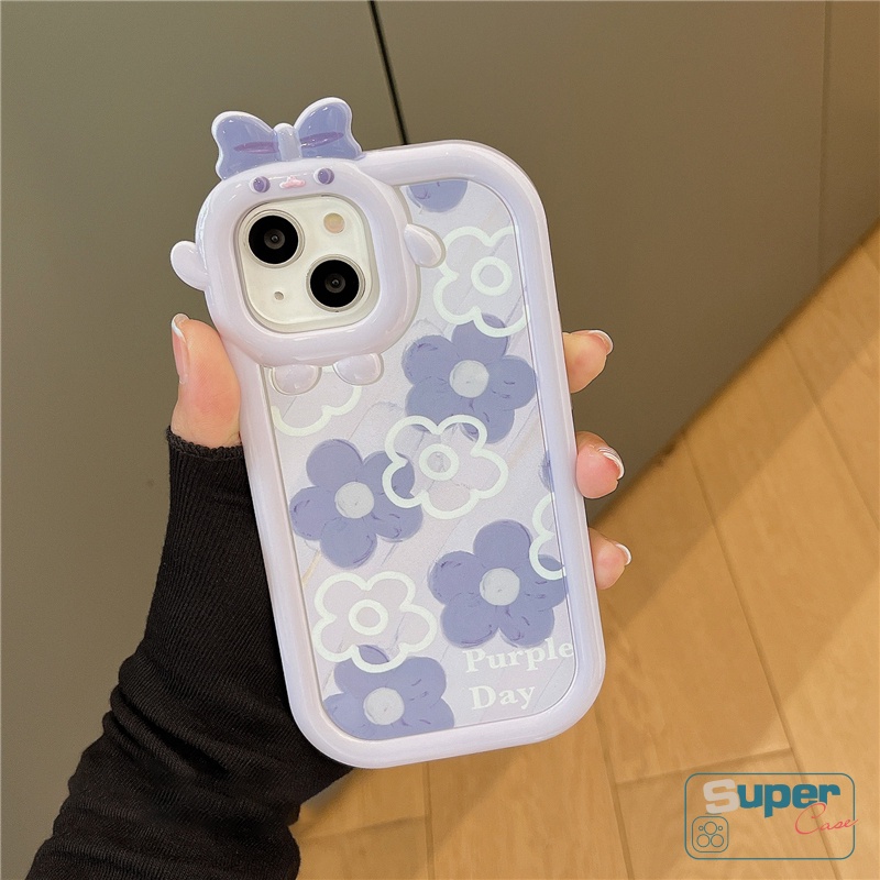 Soft Case Desain Kartun Monster Pita 3D Untuk iPhone 6 6S 7 8 14 Plus 11 13 12 14 Pro MAX XR X XS MAX