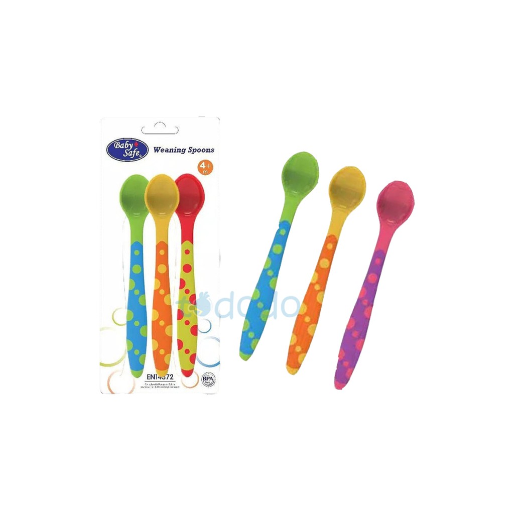 Baby Safe Weaning Spoon / Sendok Makan Bayi MPASI BS351