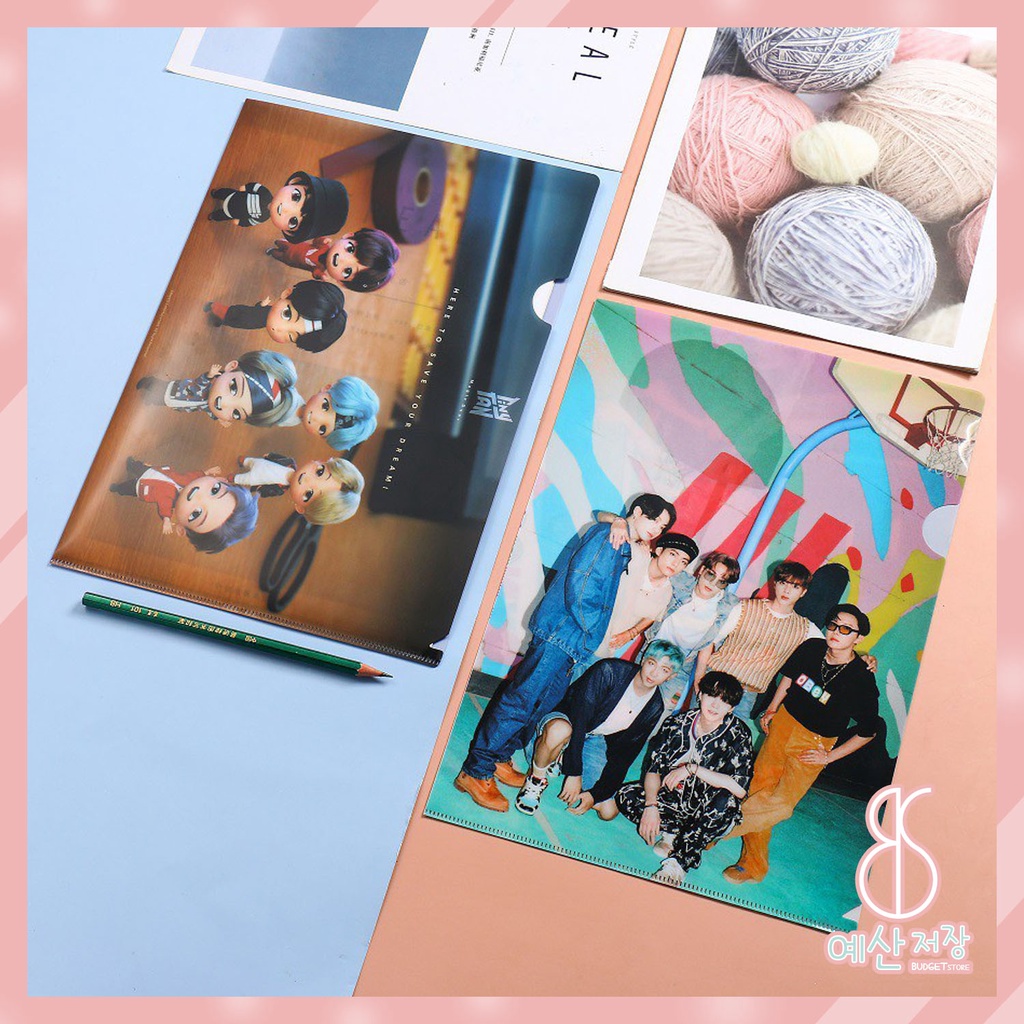 [BS] BISA COD Map File BTS BT21 Dynamite Tiny Tan Tempat Dokumen KPOP - KP632