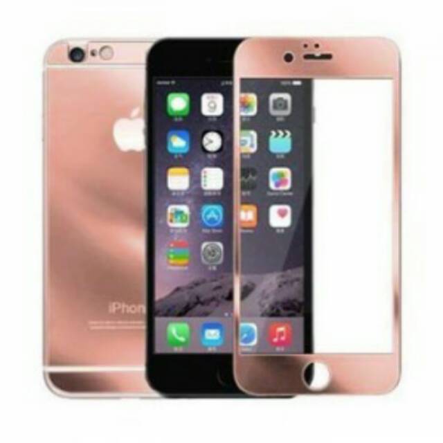 Tempered Glass iPhone 6 Plus +, 6S Plus + Front,Back 3D Mirror