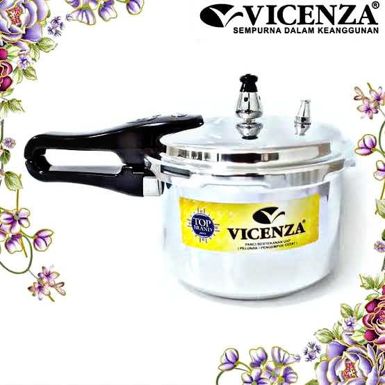 ( BISA COD ) PROMO Vicenza VP303 Presto 3L Pressure Cooker 18 CM