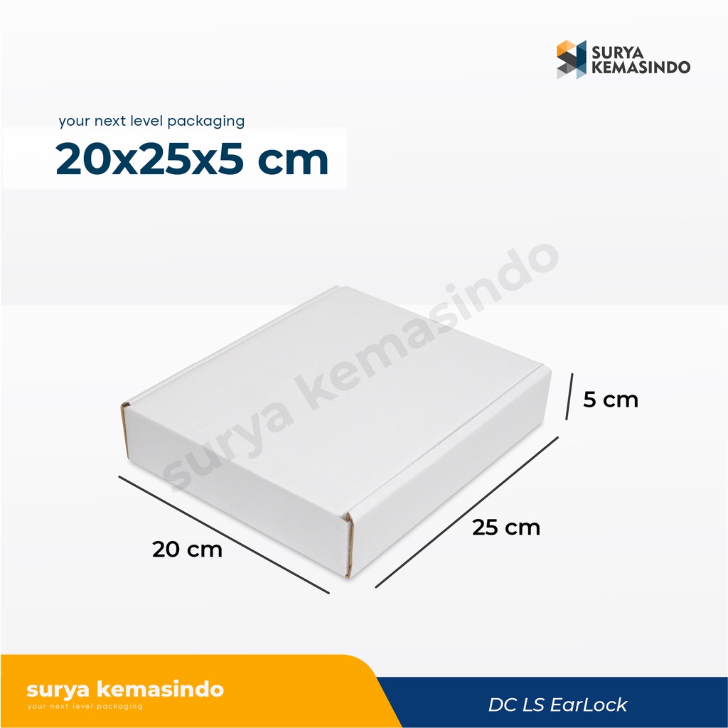 

Box 20x25x5 cm (RAVELYN) KardusBox/Karton/Polos/hampers