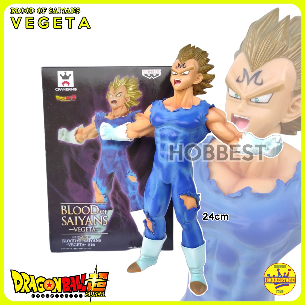 DRAGON BALL BLOOD OF SAIYANS : MAJIN VEGETA - Action Figure Miniatur Pajangan Mainan Bezita Bejita