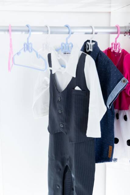 Hanger / Gantungan Baju Anak / Bayi Model Pita Sweet Icy-4