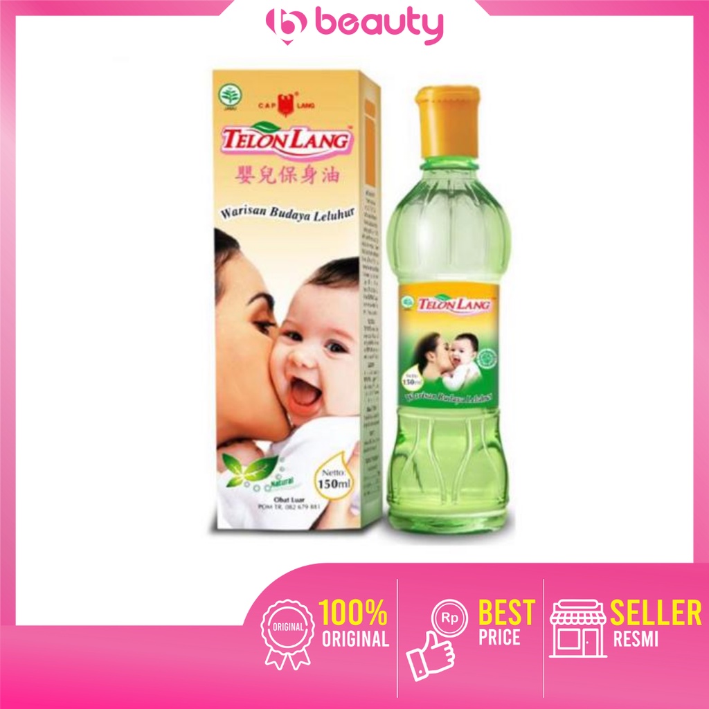 ❤ BEAUTY ❤ CapLang Telon Lang / Minyak Telon Bayi Baby / Minyak Angin / Minyak Pijat