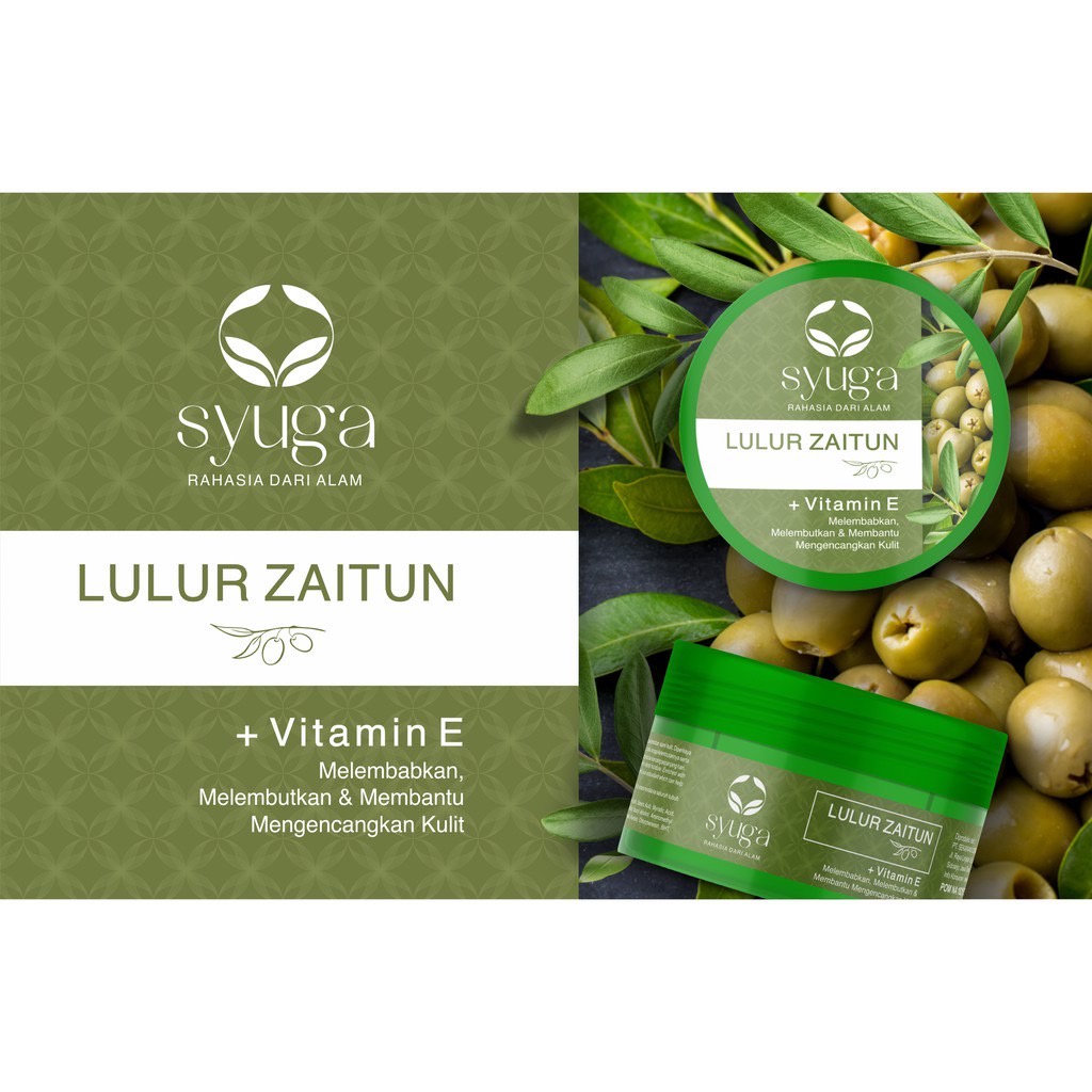 SYUGA Lulur Zaitun - 100 Gram