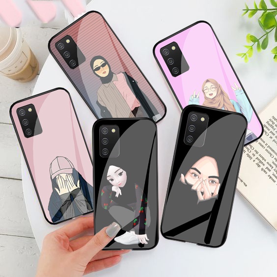 ( SC37 ) Softcase Glass Kaca Samsung A02s - Kesing Hp - Softcase Glass Hp Samsung A02s - Softcase Ka
