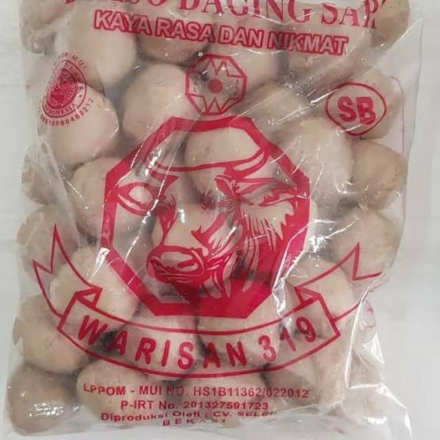 Jual Bakso Sb Warisan 319 Isi 50 Bakso Murah Indonesia Shopee Indonesia