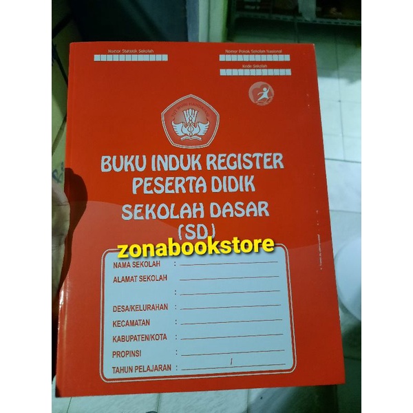 

BUKU INDUK REGISTER PESERTA DIDIK SEKOLAH DASAR ( SD ) KURIKULUM 2013