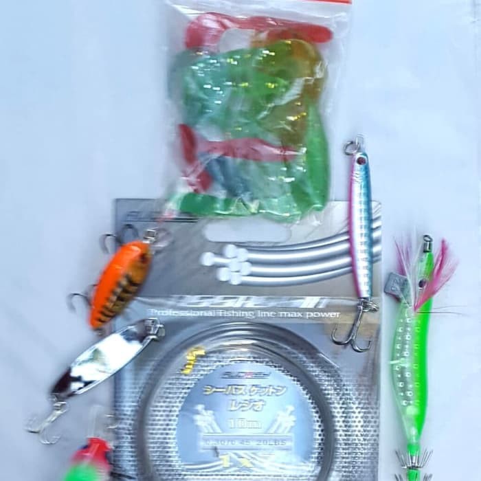 Termurah lure/umpan pancing campur/paket