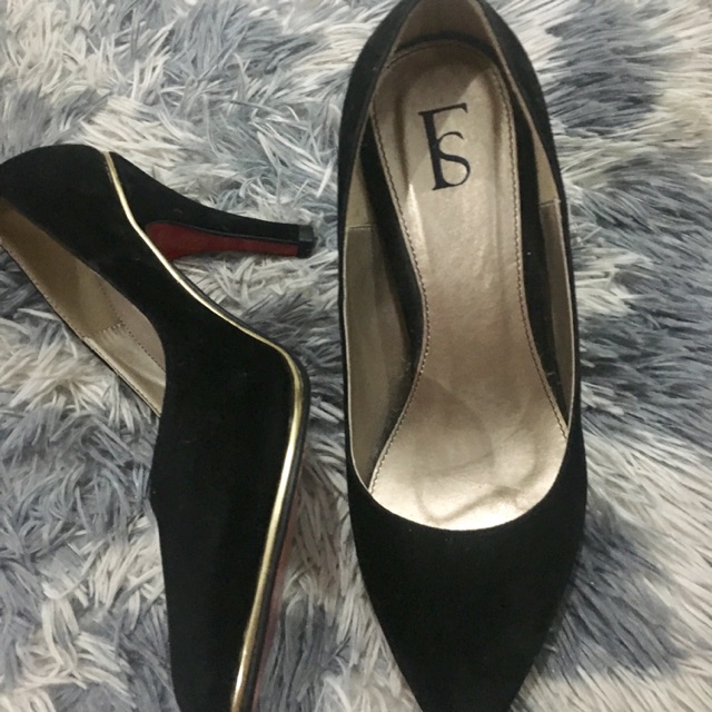 FS SHOES - Black Heels