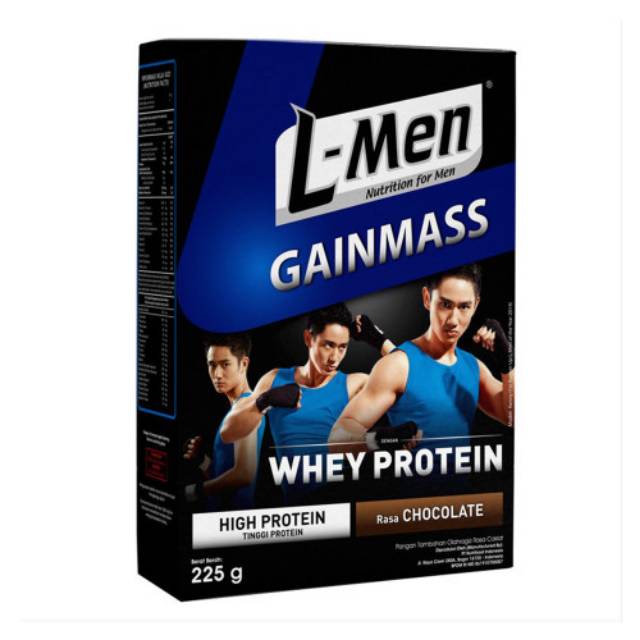

L-MEN GAIN MASS CHOCOLATE 225 GR