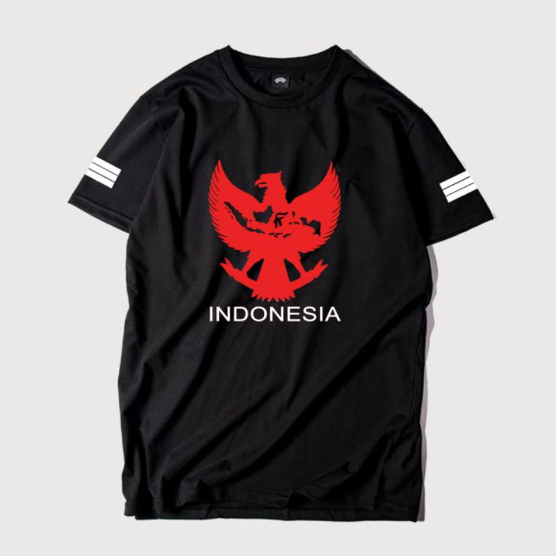 Kaos Pria Indonesia logo Garuda