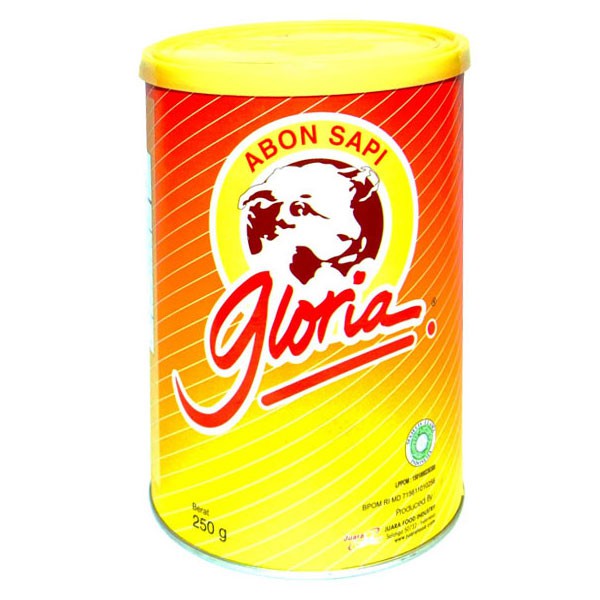 

Gloria Abon Sapi Manis Can 250 Gr