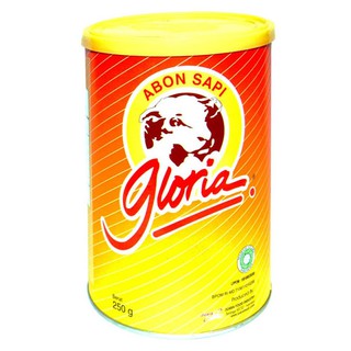 Gloria Abon Sapi Manis Can 250 Gr | Shopee Indonesia