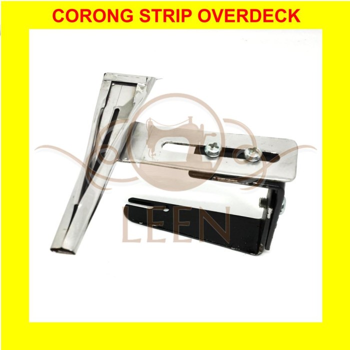 Corong Strip Adidas Overdeck Mesin Jahit Industri Overdek Binder LEEN