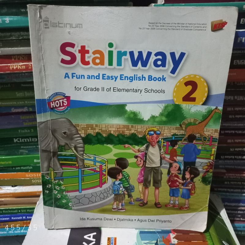BUKU BEKAS STAIRWAY untuk SD kelas 2 platinum