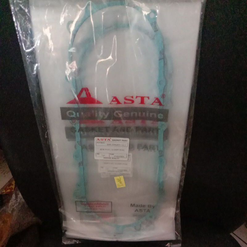Paking Gasket Perpak Bak Blok CVT Tengah BEAT FI ISS POP STREET SCOOPY FI ESP Stater Halus K44 Packi