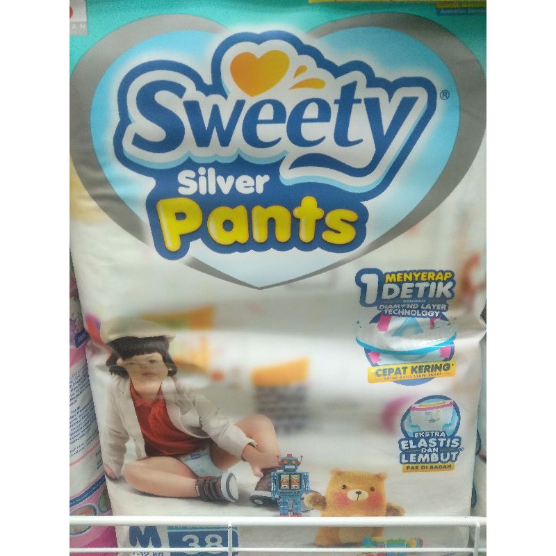 Sweety Silver Pants M38 L36 XL34