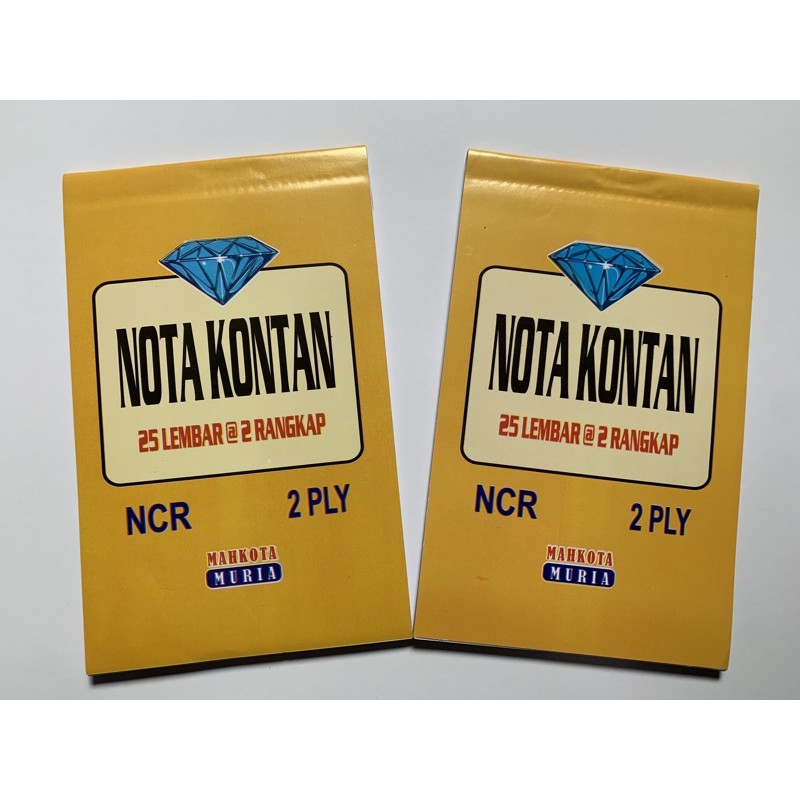 

Nota 2 Ply, Nota NCR, Nota Kecil, Nota Kontan
