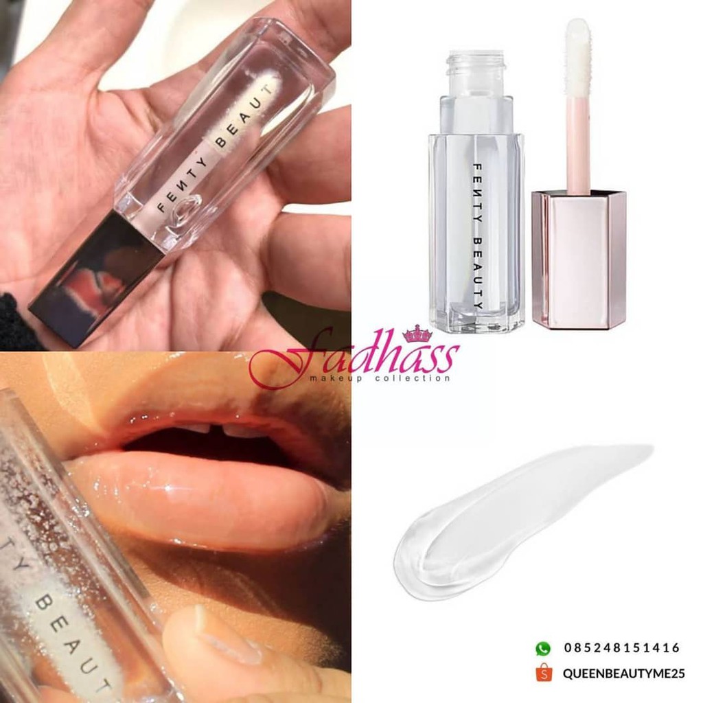 عقلي وهج البراز Fenty Beauty Gloss Bomb Glass Slipper Designedbysea Com