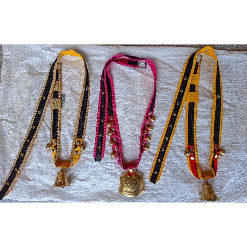 KALUNG SAPI KERBAU DAN KAMBING+LONCENG KUNINGAN