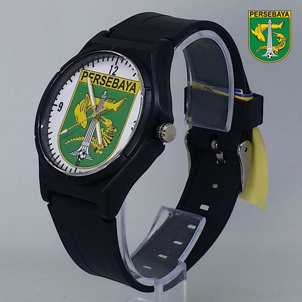 JAM TANGAN PERSEBAYA ANTI AIR (+BOX JAM BB &amp; +BATREI CADANGAN)