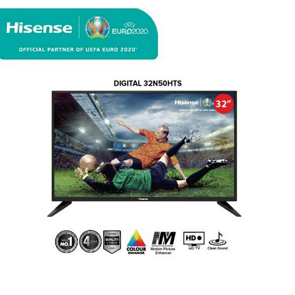 Spesial HISENSE 32 inch Digital LED HD TV Plus Breket - 32N50HTS Berkualitas