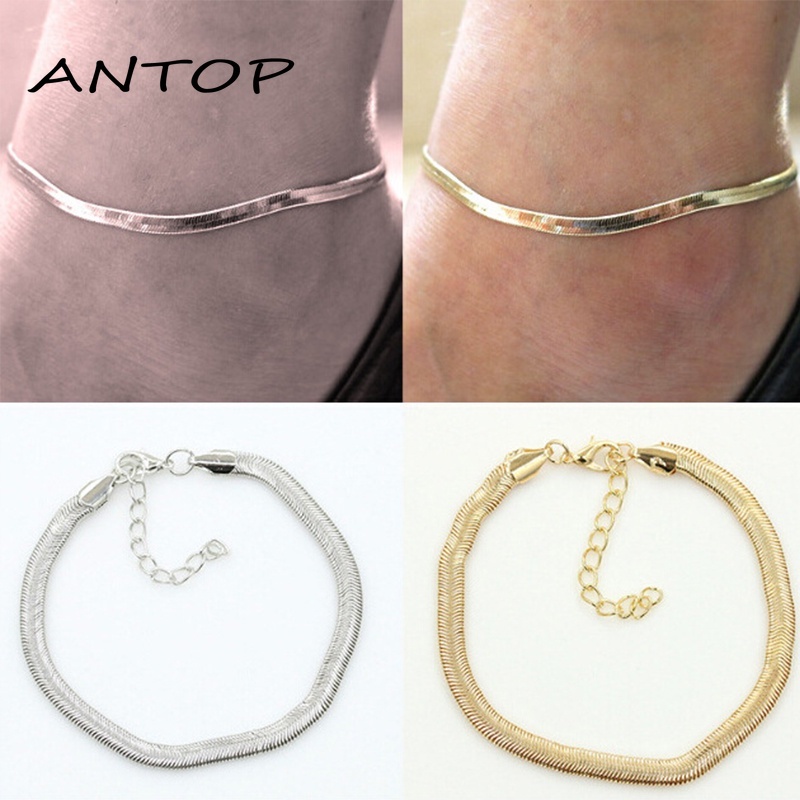 Fashion Gelang Kaki Sederhana Wanita Modis Aksesori Hypoallergenic Yang  ANTOP