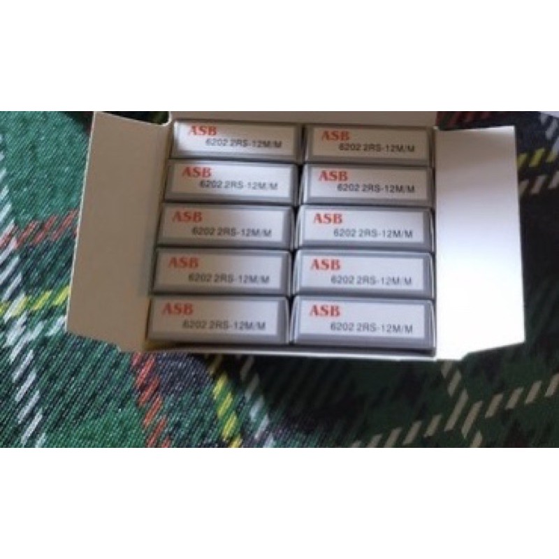 BEARING 6202 2RS - 12 mm ASB 6202-12mm