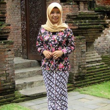 COD...!!! Setelan Kebaya Motif Kembang &amp; Rok Jarik Instan - Ukuran Dewasa #Adat #Jawa #Tradisional