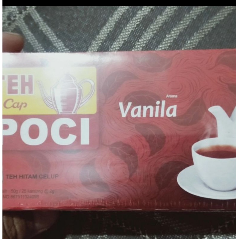 

Teh poci rasa vanila 25 kntong