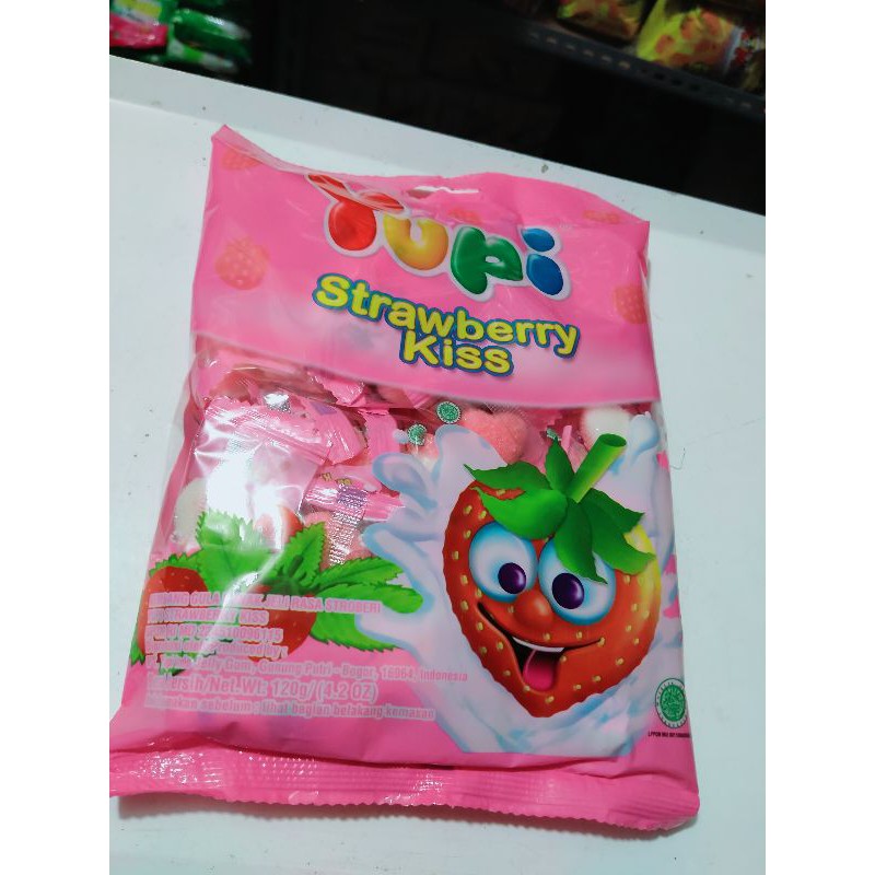 

YUPI STRAWBERRY KISS 120g