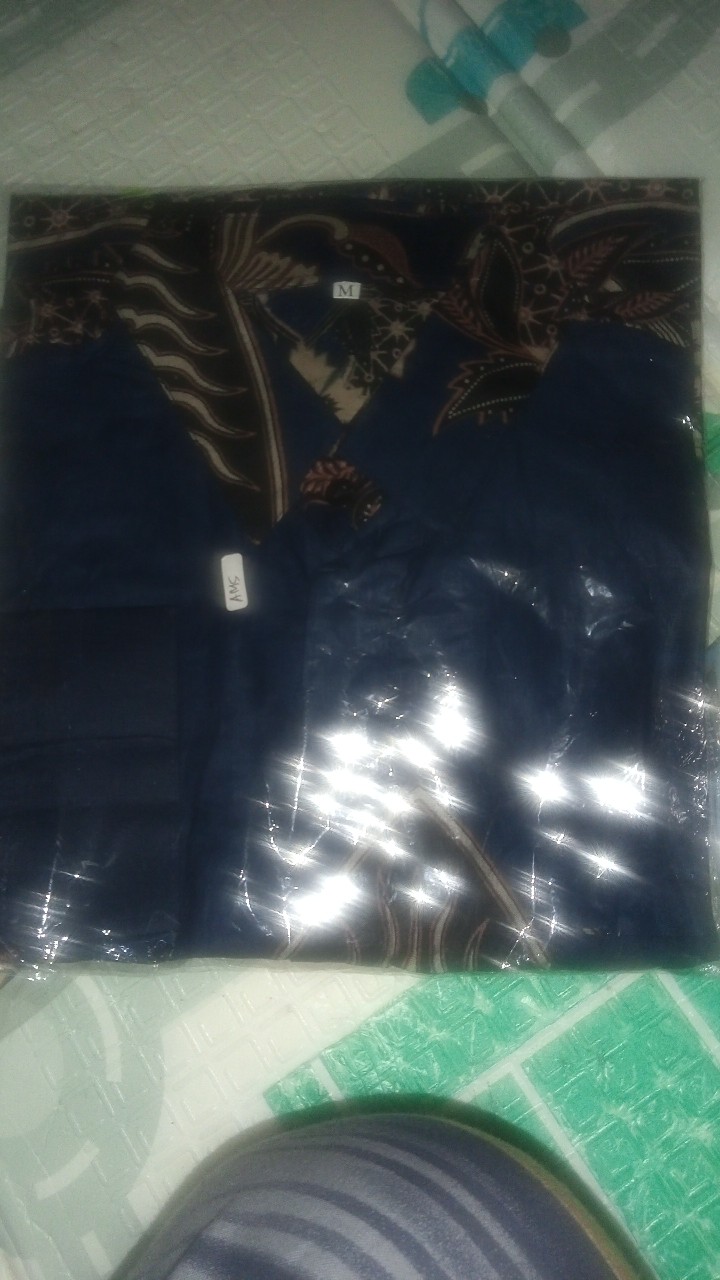 Size M L Xl Xxl Xxxl Bswart Batik Hrb026 Kenongo Kemeja Batik Lengan Panjang