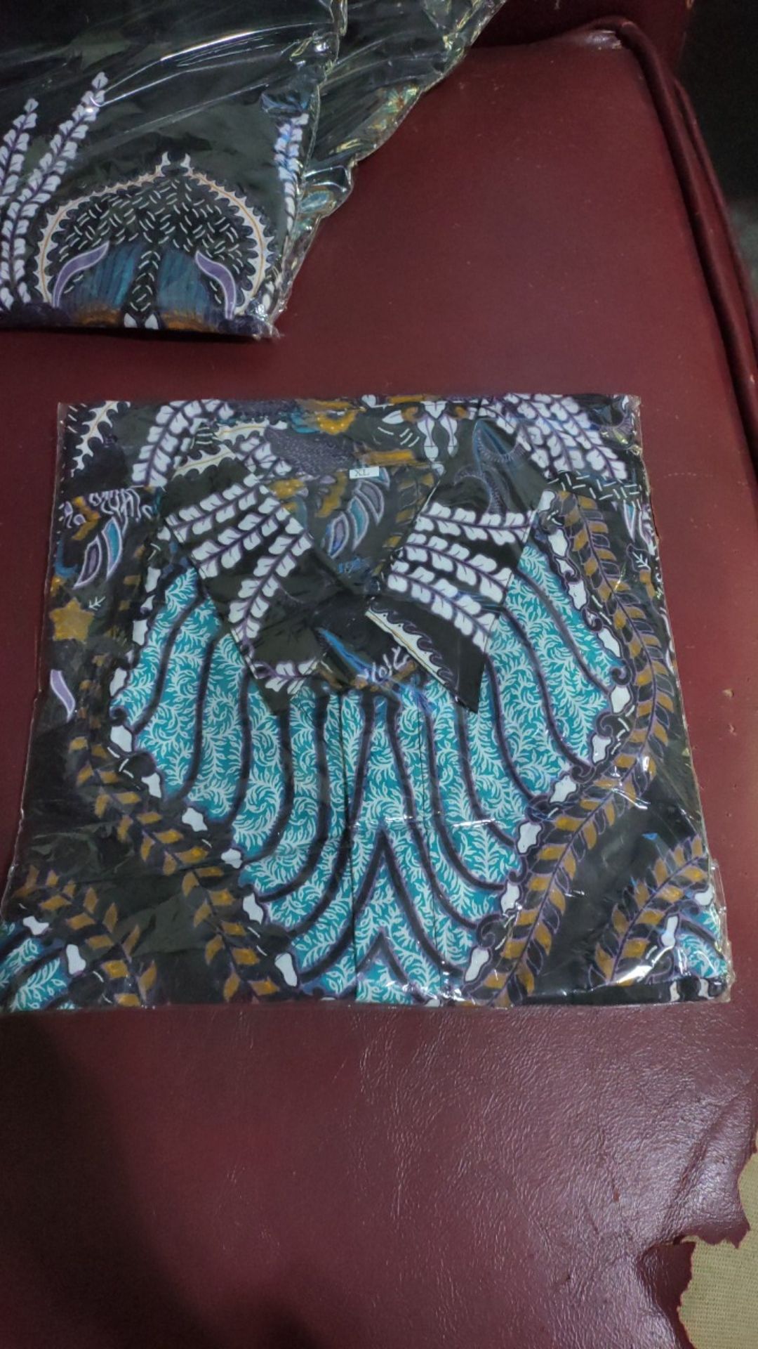 Batik Couple Gamis Batik Maura Sania Ruffle Ori Ndoro Jowi Dnt Size M L Xl All Size Najwa/madubiru