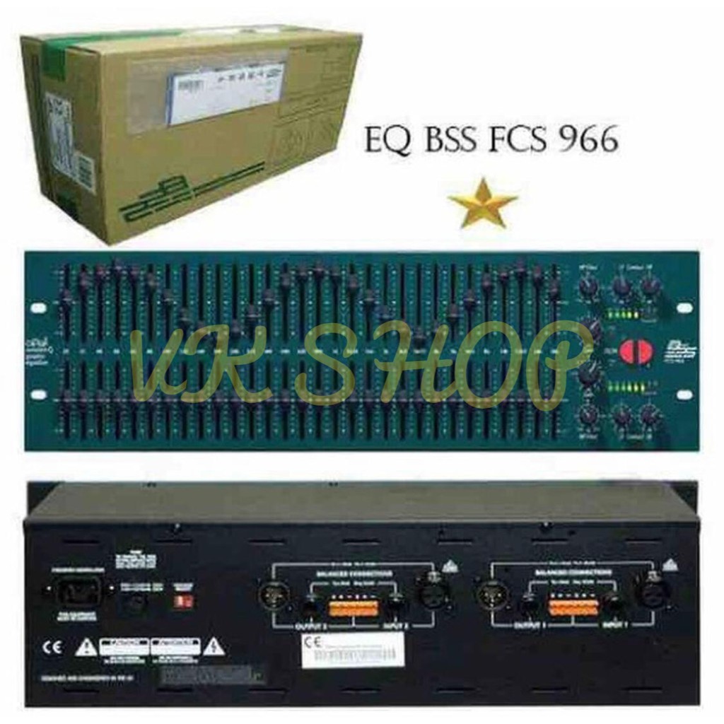 EQ BSS FCS 966 Equalizer Opal FCS 966