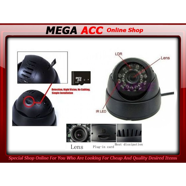 CAMERA CCTV MICRO SD CCTV MEMORY MICRO TANPA DVR FREE Adaptor